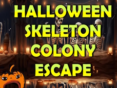 Ойын Halloween Skeleton Colony Escape