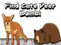 Ойын Find Cute Deer Bambi