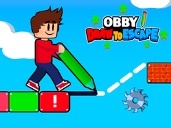 Ойын Obby Draw to Escape
