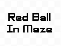 Ойын Red Ball In Maze