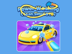 Ойын Power Washing Clean Simulator