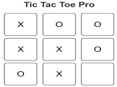 Ойын Tic Tac Toe Pro
