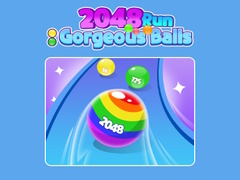 Ойын 2048 Run: Gorgeous Balls 