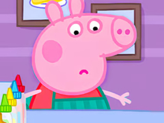 Ойын Jigsaw Puzzle: Peppa Pig Fancy Pancake