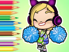 Ойын Coloring Book: Avatar World Cheerleader