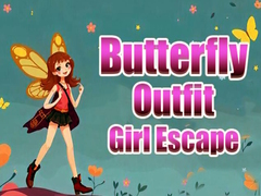 Ойын Butterfly Outfit Girl Escape