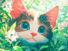 Ойын Jigsaw Puzzle: Innocent Cat