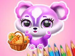 Ойын Coloring Book: Fluffy Picnic