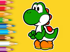 Ойын Coloring Book: Yoshi Fishing Day