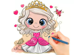 Ойын Coloring Book: Chibi Doll Princess