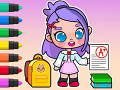 Ойын Coloring Book: Avatar School Day