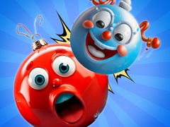 Ойын Merge Balls New Years Toys in 3D!