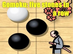 Ойын Gomoku: five stones in a row