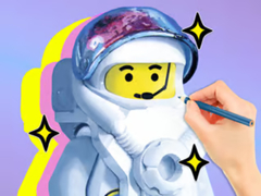 Ойын Coloring Book: LEGO Astronaut