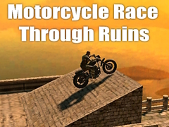 Ойын Motorcycle Race Through Ruins