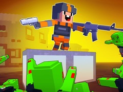 Ойын Cubic Frontier: Zombie Robby