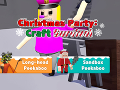 Ойын Christmas Party: Craft Survival