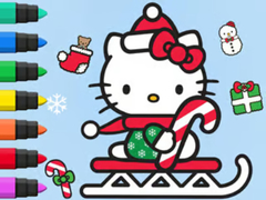 Ойын Coloring Book: Hello Kitty Christmas