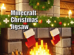 Ойын Minecraft Christmas Jigsaw