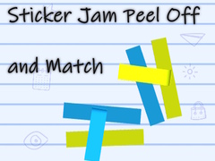 Ойын Sticker Jam Peel Off and Match