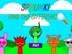 Ойын Sprunki Find The Differences