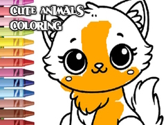 Ойын Cute Animals Coloring