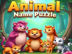 Ойын Animal Name Puzzle