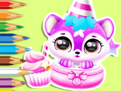 Ойын Coloring Book: Baby Fluff's Birthday
