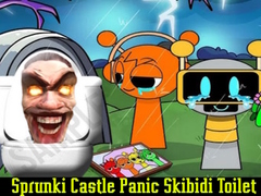 Ойын Sprunki Castle Panic Skibidi Toilet