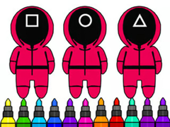 Ойын Coloring Book: Squid Game Mask