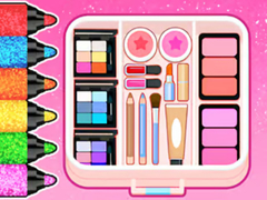 Ойын Coloring Book: Makeup Tidy