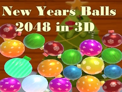 Ойын New Years Balls 2048 in 3D