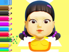 Ойын Coloring Book: Squid Game Doll