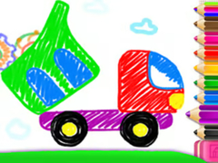 Ойын Toddler Drawing: Tanker Truck