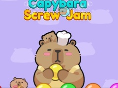 Ойын Capybara Screw Jam