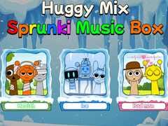 Ойын Huggy Mix Sprunki Music Box