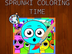 Ойын Sprunki Coloring Time