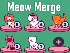 Ойын Meow Merge