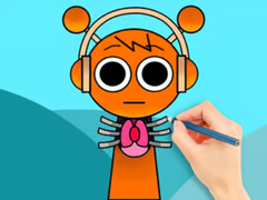 Ойын Coloring Book: Sprunki Horror Oren