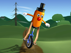 Ойын Unicycle Balance 3D
