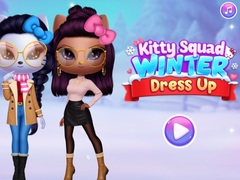 Ойын Kitty Squad Winter Dress Up
