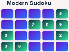 Ойын Modern Sudoku