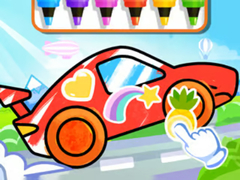 Ойын Coloring Book: Racing Car