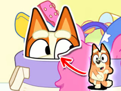 Ойын Jigsaw Puzzle: Bluey Hide & Seek