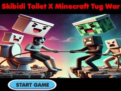 Ойын Skibidi Toilet X Minecraft Tug War