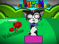 Ойын Sprunki Valentine Coloring book