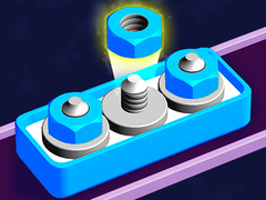 Ойын Nuts Stack Sort: Nuts & Bolts