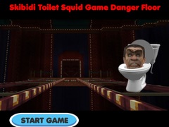 Ойын Skibidi Toilet Squid Game Danger Floor