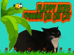 Ойын Flappy Bird Spinning oia oia Cat