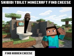 Ойын Skibidi Toilet Minecraft Find Cheese